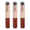 3pcs Silicone Lip Brush Applicator Round Head Soft Portable Cosmetic Makeup Tool/3855 view 1