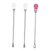 BESPORTBLE 3Pcs Sealing Wax Stirring Spoons Set Creative Alloy Wax Stirrers for Candle Melting Sturdy Stirring Tools for DIY Crafting view 1