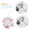 BESPORTBLE 3Pcs Sealing Wax Stirring Spoons Set Creative Alloy Wax Stirrers for Candle Melting Sturdy Stirring Tools for DIY Crafting view 2