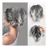 WOAITIANTIAN Hair Bun, Voluminous Heat-Resistant Women's Bun Ponytail Hair Accessory Hair Extensions(Dark gray) view 1