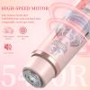 QNHMPW Bikini Trimmer for Women,Electric Razors for Women,2-in-1 Dual Head Shaver- Wet/Dry Shaver Groomer, Waterproof Hygiene Razor Used for Face, Underarm, Leg, Bikini Area(Pink) view 4