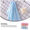 AUTSUPPL 3pcs Pure Cotton Muslin Washcloths Soft Face Towels Cotton Facecloth for Makeup Bath Travel Random Color view 4