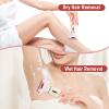 Women Electric Razors Shavers, Lady Bikini Trimmer 4 in 1 Electric Shaver Razor for Women Waterproof Wet/Dry Face Razors for Nose Eyebrow Arms Underarm Legs Pubic Area Painless Facial Hair Removal view 4