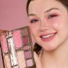 Flower Knows Strawberry Cupid Makeup Palette,Pink Eyeshadow with 5 Matte + 2 Shimmer Shades,Blendable Smooth Cute Eye Makeup,All- In-One Face Makeup,0.49 Oz(02 Cupid's Mischief) view 4