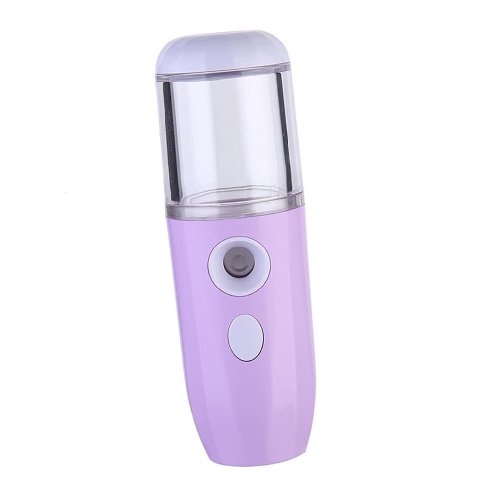BIUDECO 1Pc Charging Moisturizing Mister for Face Compact Facial Humidifier Portable Beauty Care Device for Hydrating Skin Anytime