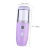 BIUDECO 1Pc Charging Moisturizing Mister for Face Compact Facial Humidifier Portable Beauty Care Device for Hydrating Skin Anytime view 4