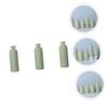 VOSAREA 3pcs Convenient Shower Gel Sub Bottles Top Liquid Storage Containers for Home Travel and Hotel Use Practical Leakproof Shampoo and Lotion Dispensers view 3