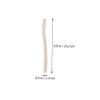 VICASKY 3pcs Eyebrow Trimming Razor Grooming Kit Wheat Straw Design Stainless Steel Blades Compact Makeup Tool for Precise Eyebrow Shaping and Facial Hair Removal view 2
