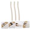 VICASKY 3pcs Eyebrow Trimming Razor Grooming Kit Wheat Straw Design Stainless Steel Blades Compact Makeup Tool for Precise Eyebrow Shaping and Facial Hair Removal view 4