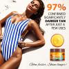 Brown Tanning Cream 5.25 Fl Oz,Lntensive Tanning Gel,Lnstant Tan Enhancer With Added Shimmer - Tan Accelerator Cream, Soft Intensive Luxe for Sunbeds &Outdoor Sun view 2