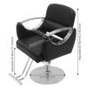Artist Hand Salon Chair, 360 Swivel Hydraulic Barber Chair Hair Beauty Salon Equipment Barber Styling Chair Tattoo Chair Salon & Spa Chairs for Hair Stylist Women Man (BlackSilver) view 2