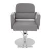 Artist Hand Salon Chair, 360 Swivel Hydraulic Barber Chair Hair Beauty Salon Equipment Barber Styling Chair Tattoo Chair Salon & Spa Chairs for Hair Stylist Women Man (GreySilver) view 4