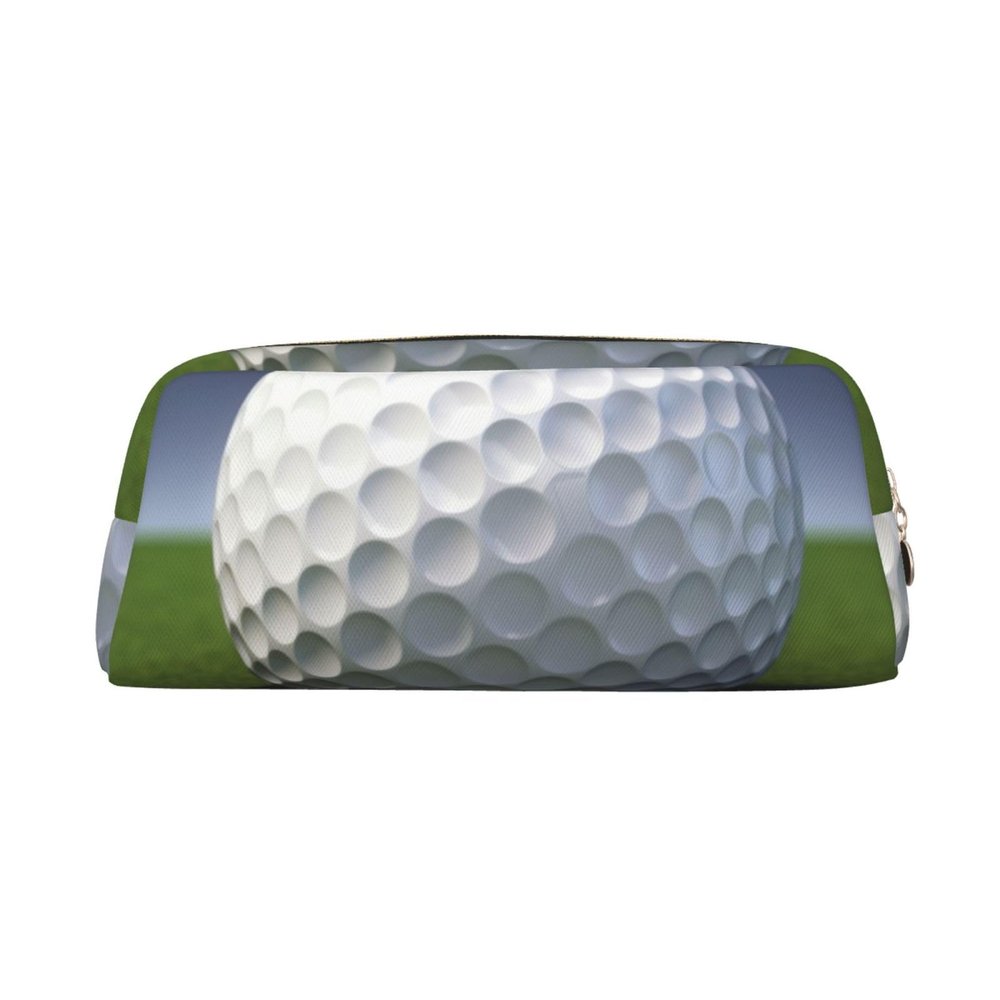 BWLHJKE Golf Ball Pattern Makeup Bag for Women Men Travel Toiletry Bag Aesthetic Purse Pouch Large Pencil Case