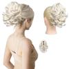 Bun, Ladies Fluffy Hair Claw Clip for Voluminous Ponytail & Bun Versatile & Stylish Hair Accessory for Women(White) view 1
