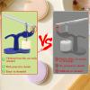 Medonala Bath Salt Steam Press Machine with a Set of MoldsDIY for Bath Bomb,Shower Steamer Maker,Bath Steamer Kit,Shower Tablets Steamer Press view 4