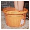 A1DFDFGOQSFG Wooden Foot Basin,Wood Foot Tub, Wooden Foot Basin Foot Tub,Cedar Foot Bath Barrel,Wooden Foot Washing Tub Thicken Solid Wood Pedicure Barrel, (OneColor) view 2