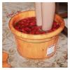 A1DFDFGOQSFG Wooden Foot Basin,Wood Foot Tub, Wooden Foot Basin Foot Tub,Cedar Foot Bath Barrel,Wooden Foot Washing Tub Thicken Solid Wood Pedicure Barrel, (OneColor) view 3