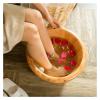 A1DFDFGOQSFG Wooden Foot Basin,Wood Foot Tub, Foot Tub Wooden Foot Basin Oak Foot Bucket, Thick Thermal Foot Bath, Wooden Foot Bath Tub with Cover, (Color : A) (A) view 4