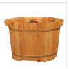 A1DFDFGOQSFG Wooden Foot Basin,Wood Foot Tub, Wooden Foot Basin Foot Tub - Wooden Foot Bath Barrel Household Foot Tub Thick Chinese Fir Wood, Green (Green) view 1
