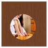 A1DFDFGOQSFG Wooden Foot Basin,Wood Foot Tub, Wooden Foot Basin Foot Tub - Wooden Foot Bath Barrel Household Foot Tub Thick Chinese Fir Wood, Green (Green) view 3