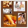 A1DFDFGOQSFG Wooden Foot Basin,Wood Foot Tub, Wooden Foot Basin Foot Tub - Wooden Foot Bath Barrel Household Foot Tub Thick Chinese Fir Wood, Green (Green) view 4