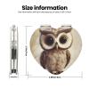 LHDGBNV Cute Owl Compact Mirror for Women Portable Pocket Mirror Folding Mini Mirror with 2 X 1x Magnification for Purse Travel Makeup Mirror Parties Friends Gifts view 3