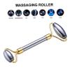 Ipetboom Double-head Face Roller Massager Jawline Exerciser for Women Skin Care Roller for Facial and Circulation view 4