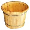 A1DFDFGOQSFG Wooden Foot Basin,Wood Foot Tub, Wooden Foot Basin Household Gift Foot Soaker Tub,Wooden Foot Soak Tub, Footbath,Cypress Wood Foot Bath Barrel, (Green) view 1