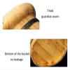 A1DFDFGOQSFG Wooden Foot Basin,Wood Foot Tub, Wooden Foot Basin Household Gift Foot Soaker Tub,Wooden Foot Soak Tub, Footbath,Cypress Wood Foot Bath Barrel, (Green) view 3