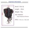 Bun, Messy Hair Bun Wig 25cm with Clasp, Long Beard & Lazy Wind Style for Women(Gray) view 3
