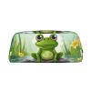 BWLHJKE Frog in a pond Makeup Bag for Women Men Travel Toiletry Bag Aesthetic Purse Pouch Large Pencil Case view 1