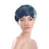 Airplane Shower Cap For Women Reusable Double Layers Bathing Bath Cap Hair Caps Waterproof Elastic Band Ladies Spa Salon Shower Hat Hair Caps view 3