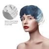 Airplane Shower Cap For Women Reusable Double Layers Bathing Bath Cap Hair Caps Waterproof Elastic Band Ladies Spa Salon Shower Hat Hair Caps view 4