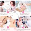 Uiopy Nail Half Moon Light - Professional 29in Stable Moonlight with Phone Holder, 3 Light Color Modes/10 Brightness Adjustable for Salon & Home Manicure StationWhiteLarge view 2