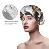 Animals Goat Shower Cap For Women Reusable Double Layers Bathing Bath Cap Hair Caps Waterproof Elastic Band Ladies Spa Salon Shower Hat Hair Caps view 4