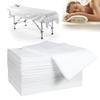 100 Pack 31" x 71" Disposable Non-Woven Massage Table Bed Covers - 2-Ply Waterproof Spa Sheets for Facial, Tattoo & Waxing. view 1