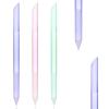 3Pcs Glass Cuticle Pusher, Dual-Ended Crystal Manicure Sticks Professional Fingertip Precision Filing Cuticle Remover Tools for Nail Care Polishing view 1