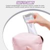 Zheararm Womens Wet & Dry Electric Shaver for Legs & Body, Portable Bikini Trimmer, Rechargeable Painless Body Razors and Facial Hair Remover for Bikini Leg Body Face Underarm view 3