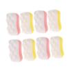 VICASKY Deep Cleansing Exfoliator 8pcs Bath Sponges Shower Scrubbers for Skin Care view 1