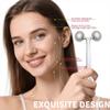 annrose 3-in-1 Stainless Steel Facial Massage Set, Face Roller, Gua Sha Tool, Eye Cream Applicator, Silver,Gifts for Women and Girl view 4