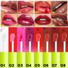8 Colors Moisturizing Lip Oil Set, Big Brush Head Hydrating Lip Glow Oil, Shiny Moisturizing Lip Gloss, Nourishing & Non-Sticky Long Lasting Fresh Transparent Tinted Plumping Lip Oil- Set A+B view 2