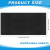 Mixweer 30 Pcs Oilproof and Waterproof Massage Table Sheets Fitted Spa 39 x 87 Inches Bed Cover Disposable Protective Sheets for Beauty Salon Skincare (Black) view 2