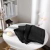 Mixweer 30 Pcs Oilproof and Waterproof Massage Table Sheets Fitted Spa 39 x 87 Inches Bed Cover Disposable Protective Sheets for Beauty Salon Skincare (Black) view 4