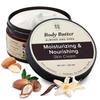 Almond Nourishing Body Cream With Shea Butter | Hydrating Body Butter With Almond Oil, Shea Butter Organic & Aloe Vera - 200 gm | Moisturizer Body Lotion For Normal & Very Dry Skin | Men & Women view 1
