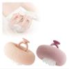 2025 New 2 - in - 1 Sunflower Suction Cup Bath Ball - Exfoliating Shower Brushes with Finger Rings(Pink+Purple) view 1