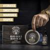 Viking Revolution Spiced Vanilla Beard Balm for Men (2oz) and Beard Oil (1 fl oz) Kit - With Argan and Jojoba Oils - Soften and Moisturize - Stocking Stuffers for Men view 4