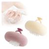 2025 New 2 - in - 1 Sunflower Suction Cup Bath Ball - Exfoliating Shower Brushes with Finger Rings(Beige+Purple) view 1