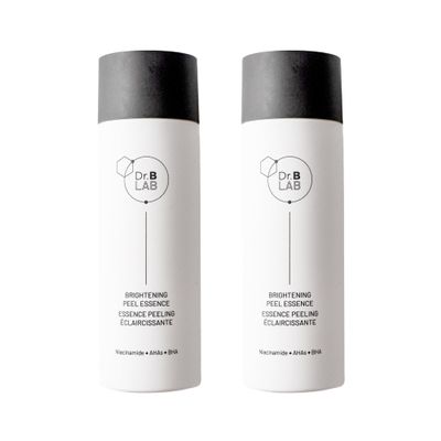 Dr. Brandt Dr. B Lab Brightening Peel Essence - Evens Skin Tone, Smooths Skin Texture & Improves Radiance - 3.4 fl oz, Pack of 2