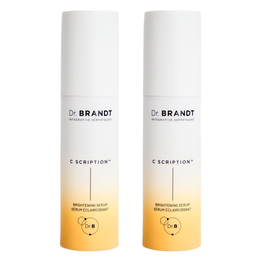 Dr. Brandt Bright This Way C Scription - Concentrated Vitamin C Serum - Fade Dark Spots, Reduce Wrinkles & Illuminate Skin Tone - 1 fl oz, Pack of 2