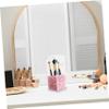 AUTSUPPL Transparent Makeup Brush Storage Organizer Multi-function Canister Lid for Cosmetics for Desktop Use and Giving for and Professionals view 3